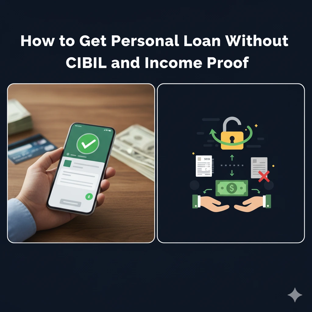 Get Personal Loan Without CIBIL and Income Proof